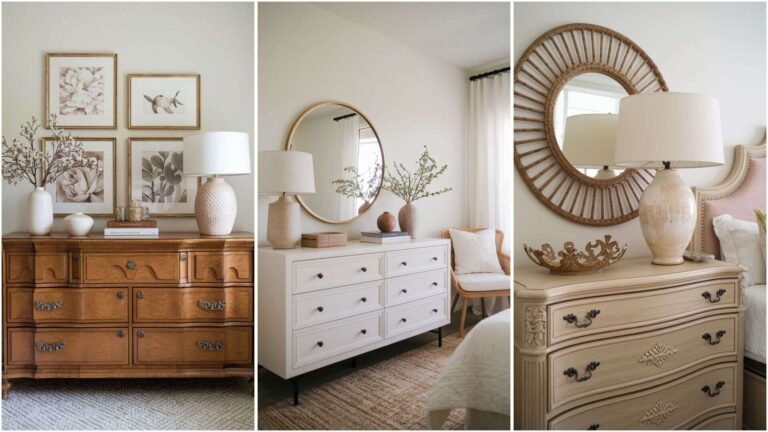 How to Style a Bedroom Dresser Top